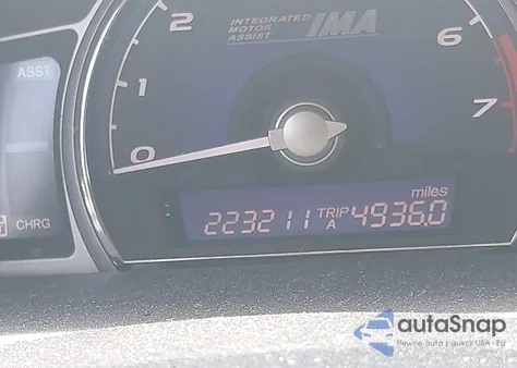 2010 Honda Civic Hybrid из США, поврежденный, VIN JHMFA3F25AS000212